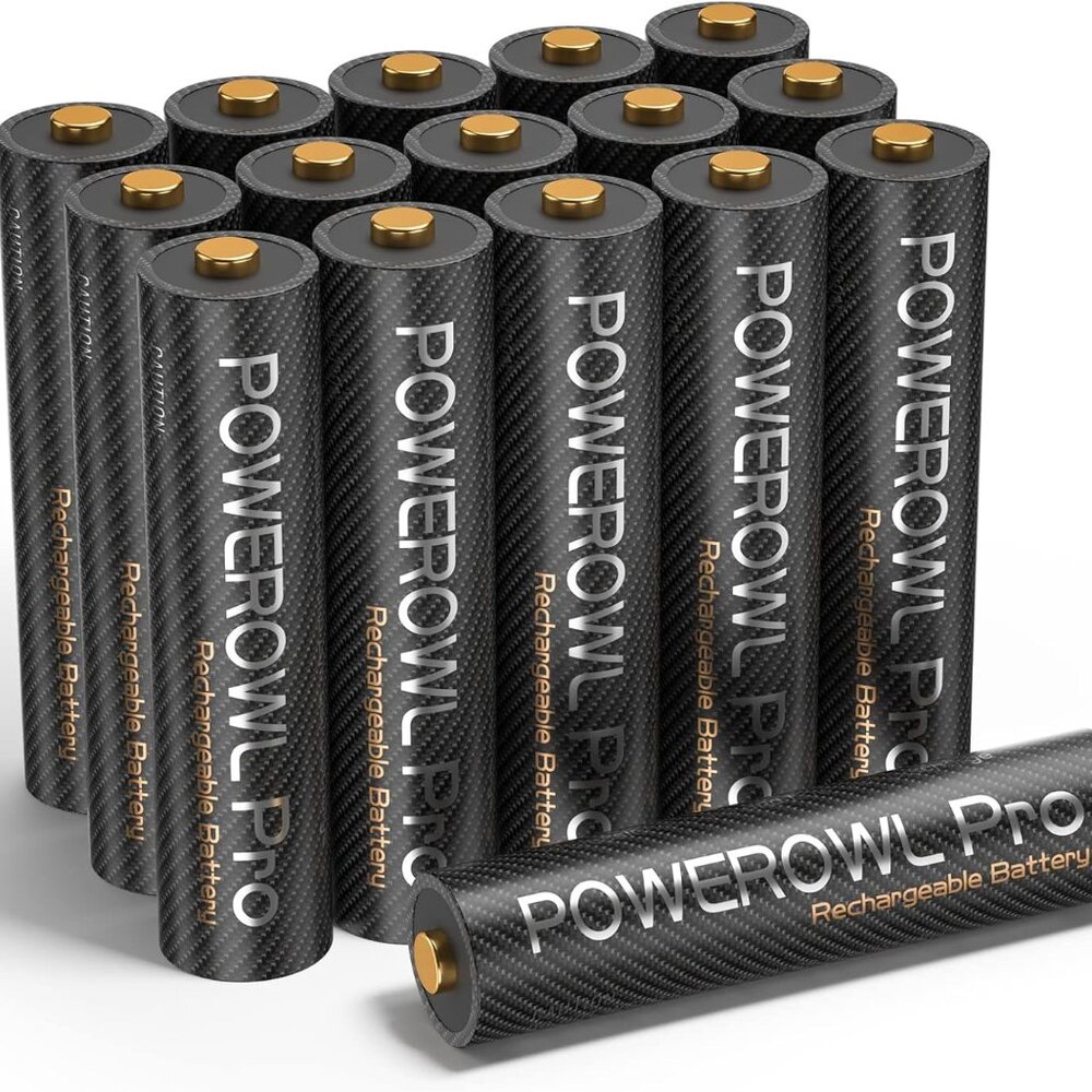 Rechargeable AAA Batteries PRO, High Capacity 1100mAh, Premium NiMH Triple A Bat